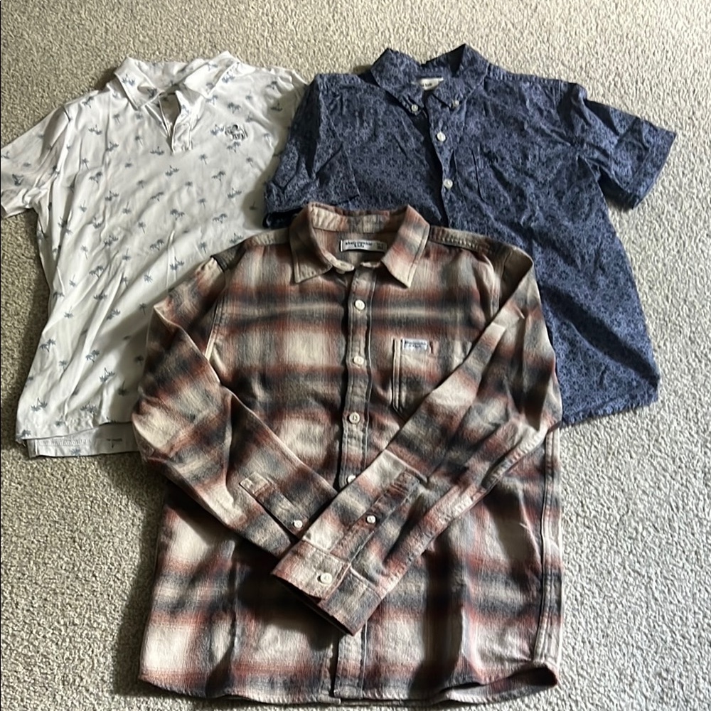 Abercrombie Kids Casual Button Down Shirts